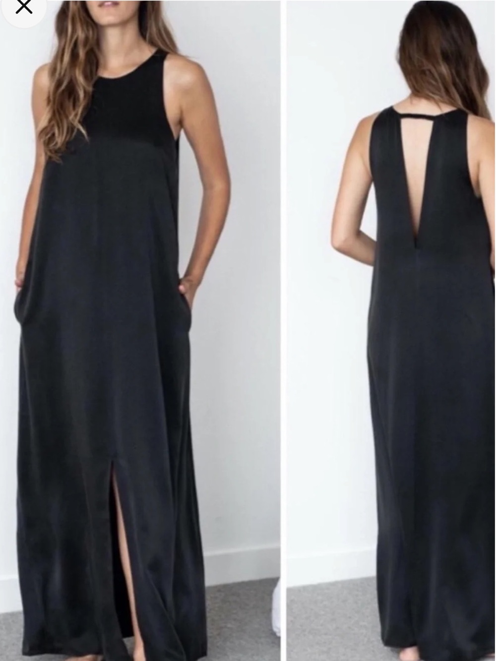 Lunya Washable Silk Racer Dress